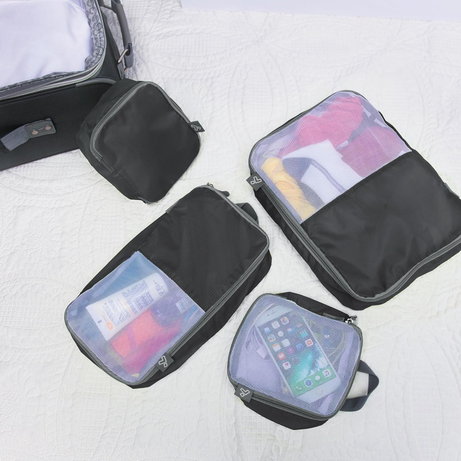Set of 4 Soft Packing Organizers - Image 3